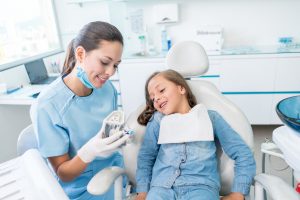 Girl at the Dentist